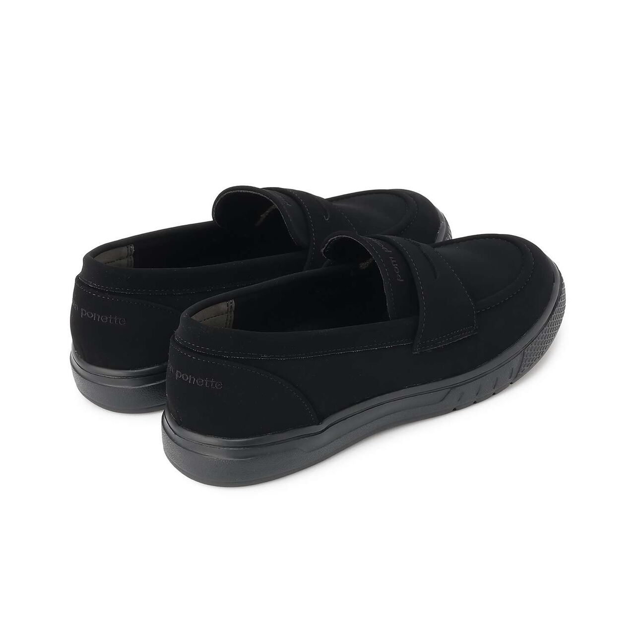 Loafer Sneakers,Black, large image number 10