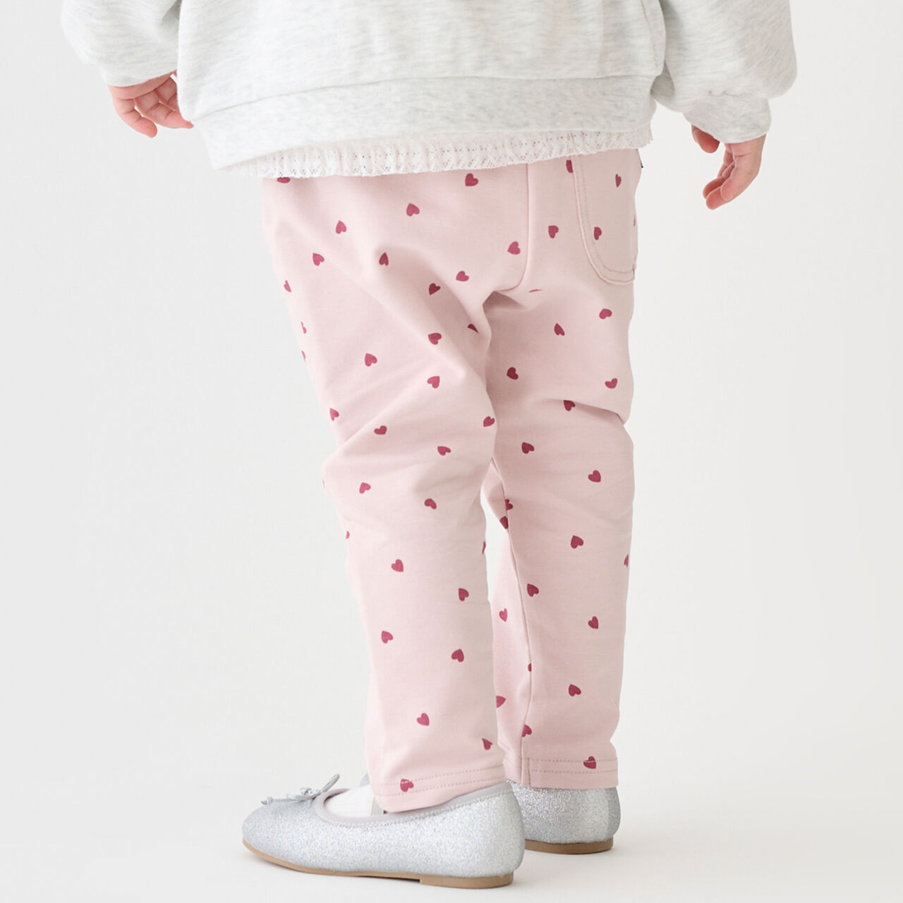 Anti-Stain Relaxed Pants,Smoke white, large image number 1