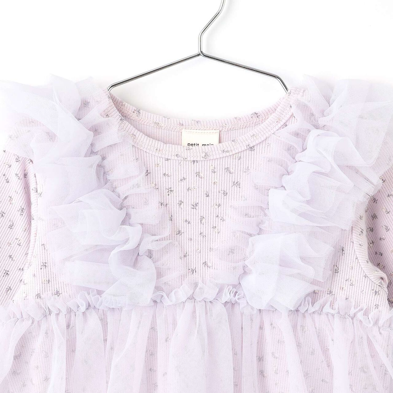 [Link] Tulle Docking Top,Lavender, large image number 6