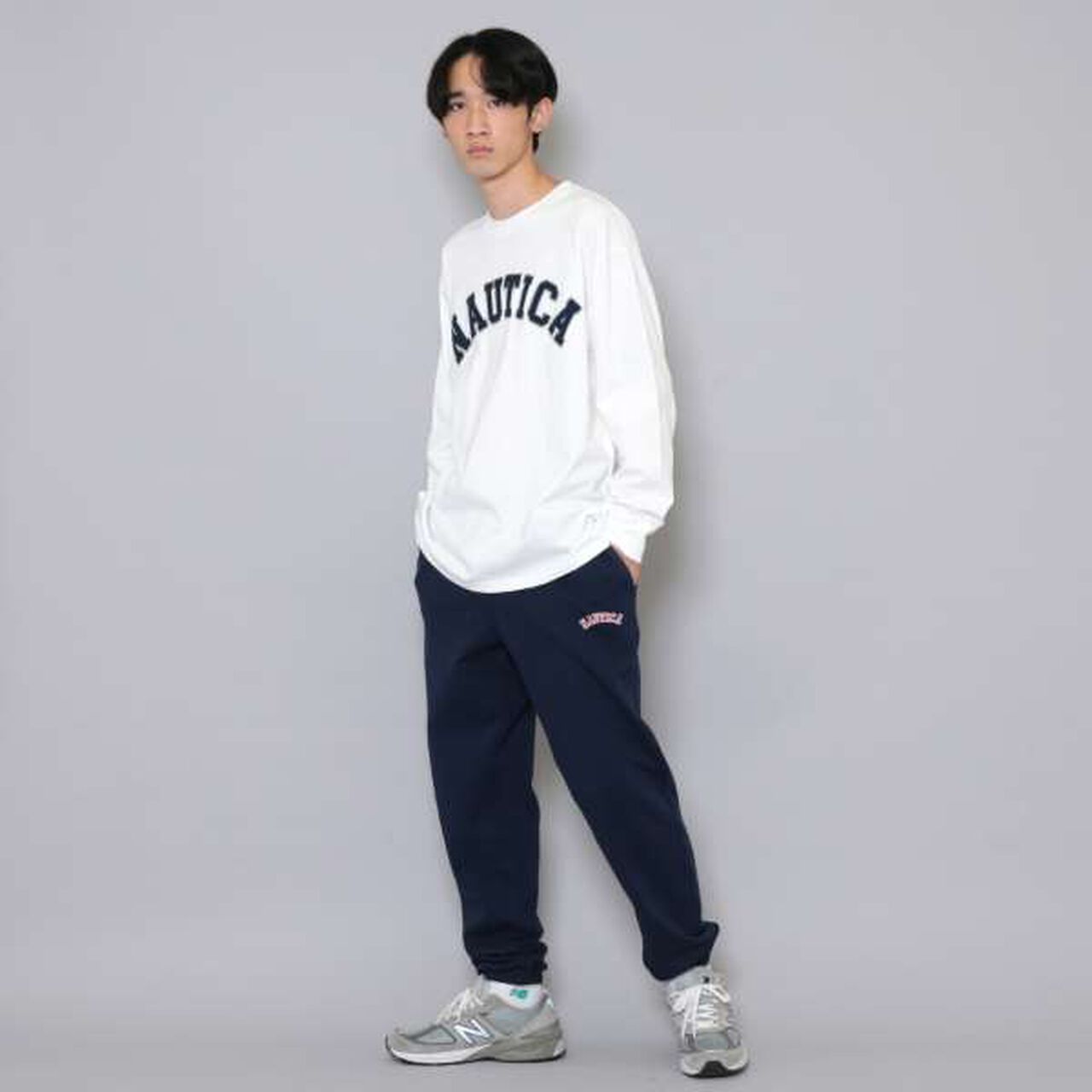 Nautica Appliqué Long Sleeve T-Shirt,Green, large image number 13