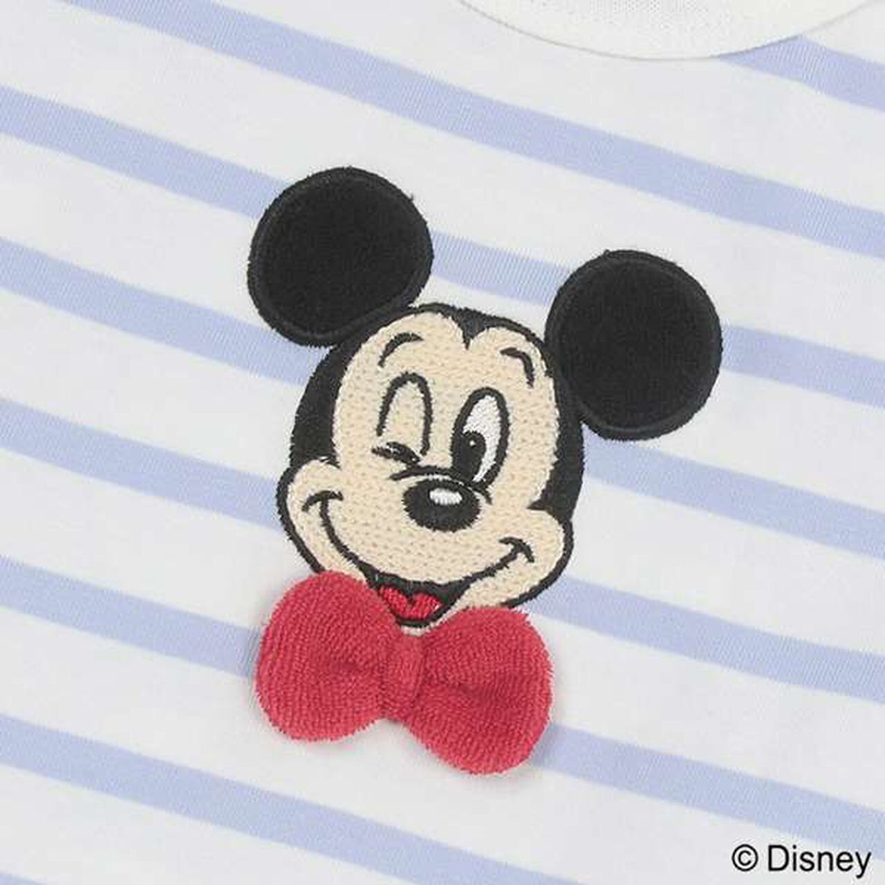 Disney Striped Appliqu&eacute; T-Shirt,Lavender, large image number 18