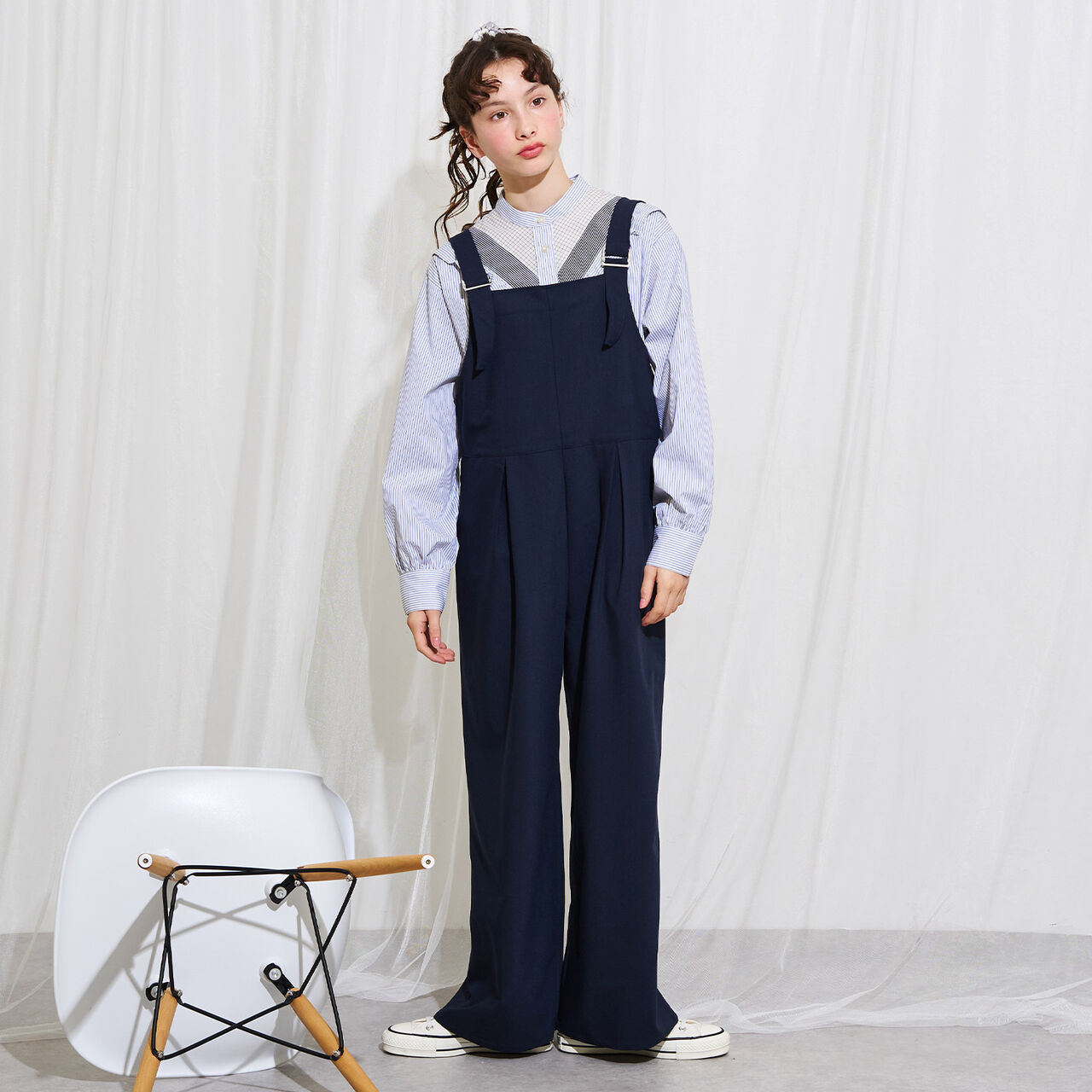 Overalls,Navy, large image number 12