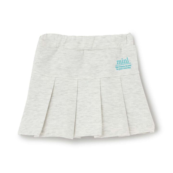 Anti-Stain Puffy Sweat Skirt / Cardboard,Sax blue, medium image number 17