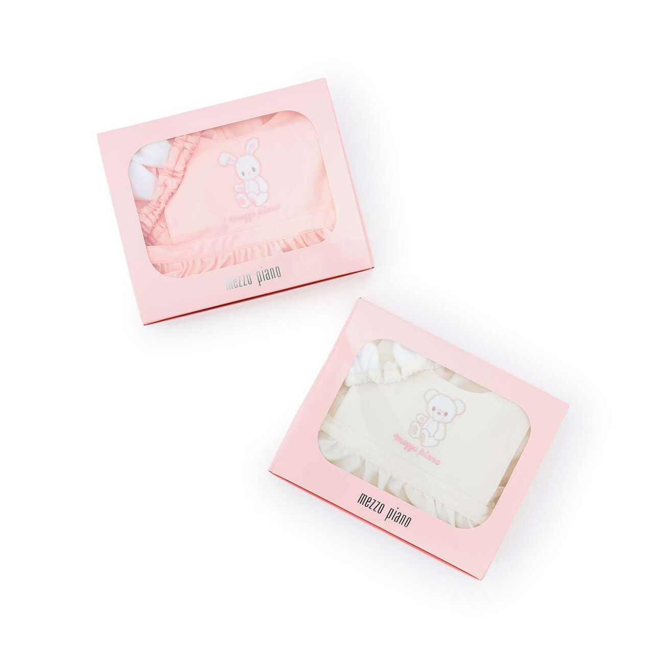 [Box Included] Animal Appliqu&eacute; Apron & Headband Set,Light pink, large image number 9