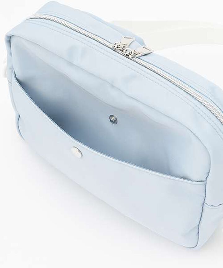 Casual Shoulder Bag with Charm,Black, medium image number 2