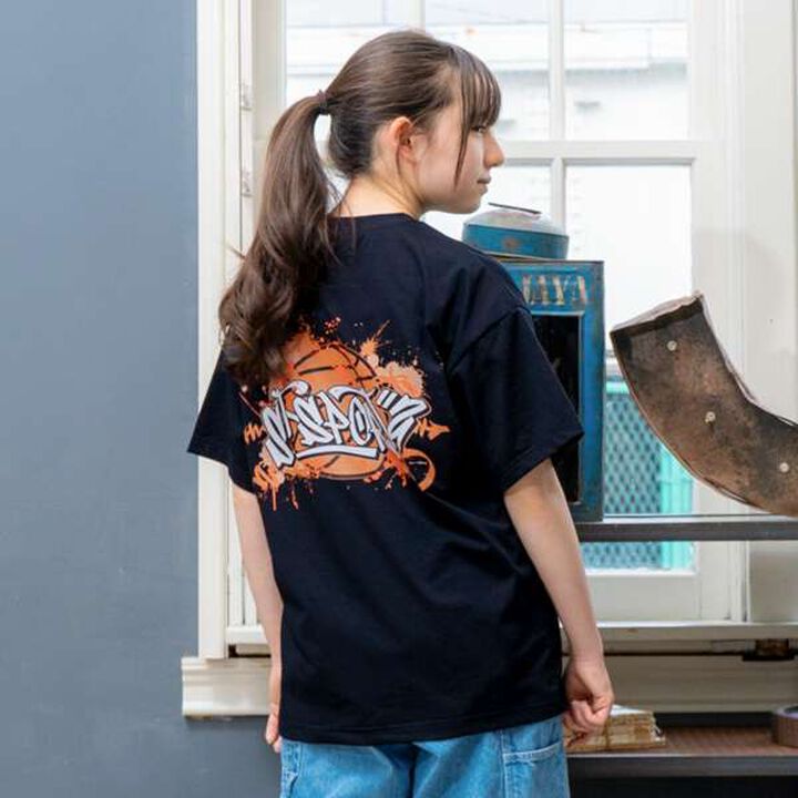 UV Protection Bear Pocket Sailor Collar T-Shirt,Yellow green, medium image number 16