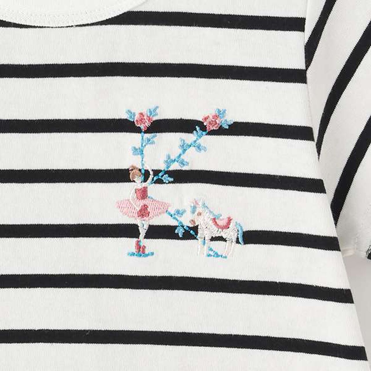 [Affordable] Alphabet T-Shirt,Black, large image number 14