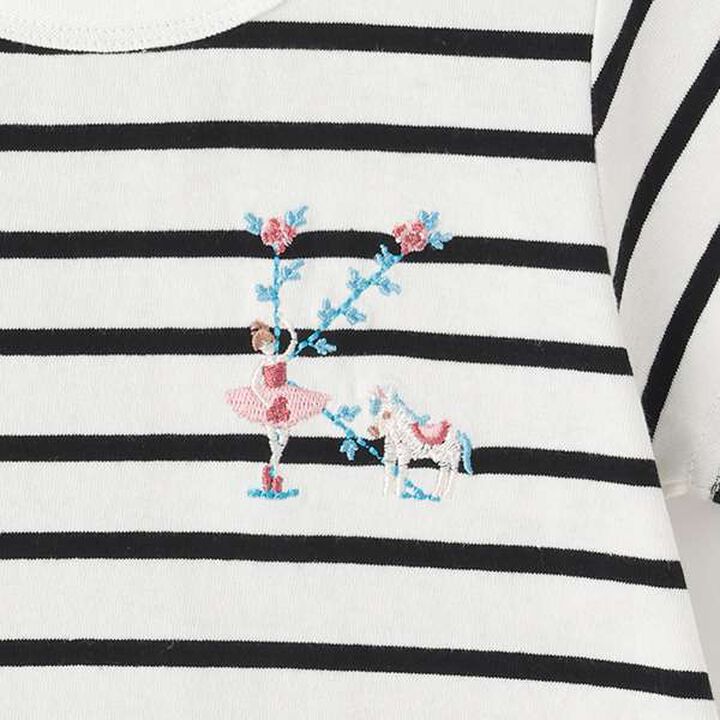 [Affordable] Alphabet T-Shirt,Black, medium image number 14