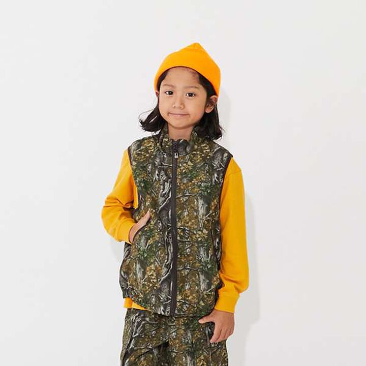 [SKIT0LY] Water-Repellent Zip-Up Vest,Multi color, medium image number 0