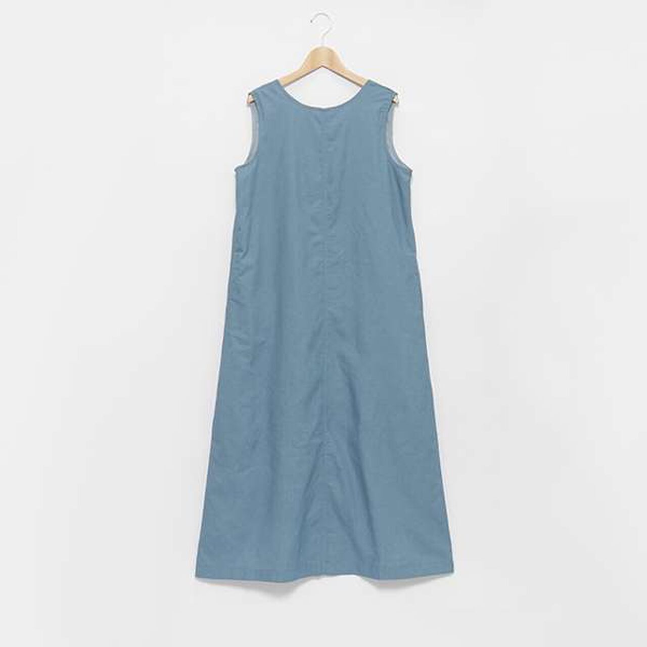 [Link] Sleeveless One-Piece Dress (Adult Size),Blue, large image number 1