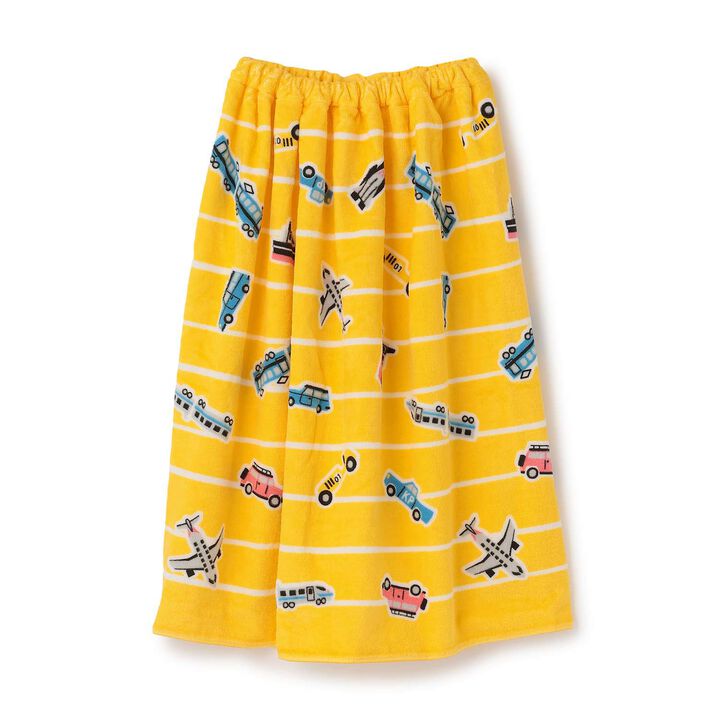[SWIM] Vehicle Pattern Changing Towel,Yellow, medium image number 1