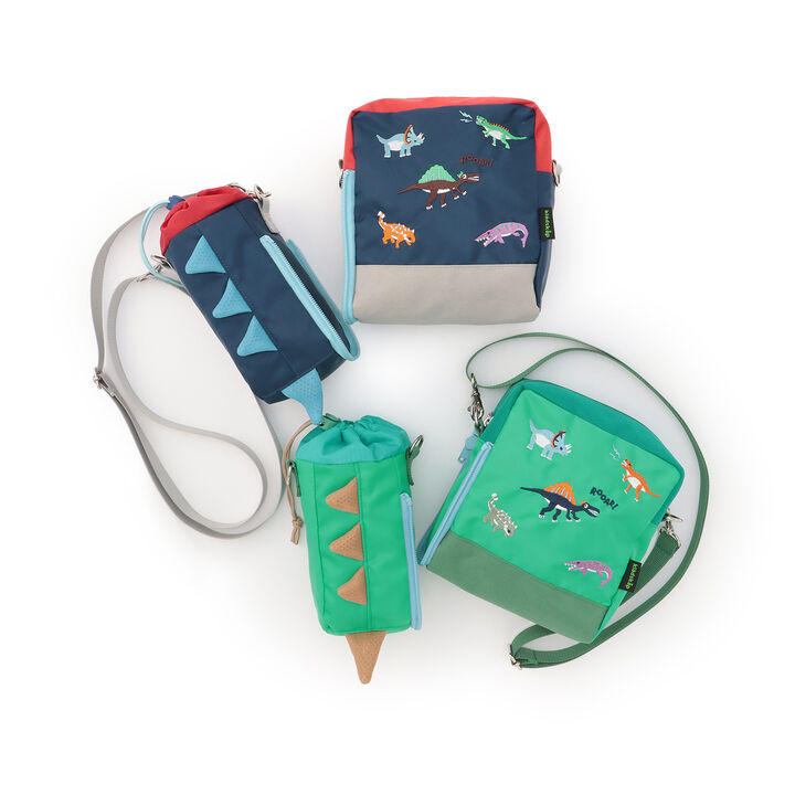 Dinosaur Mischief Shoulder Bag,Navy, medium image number 11