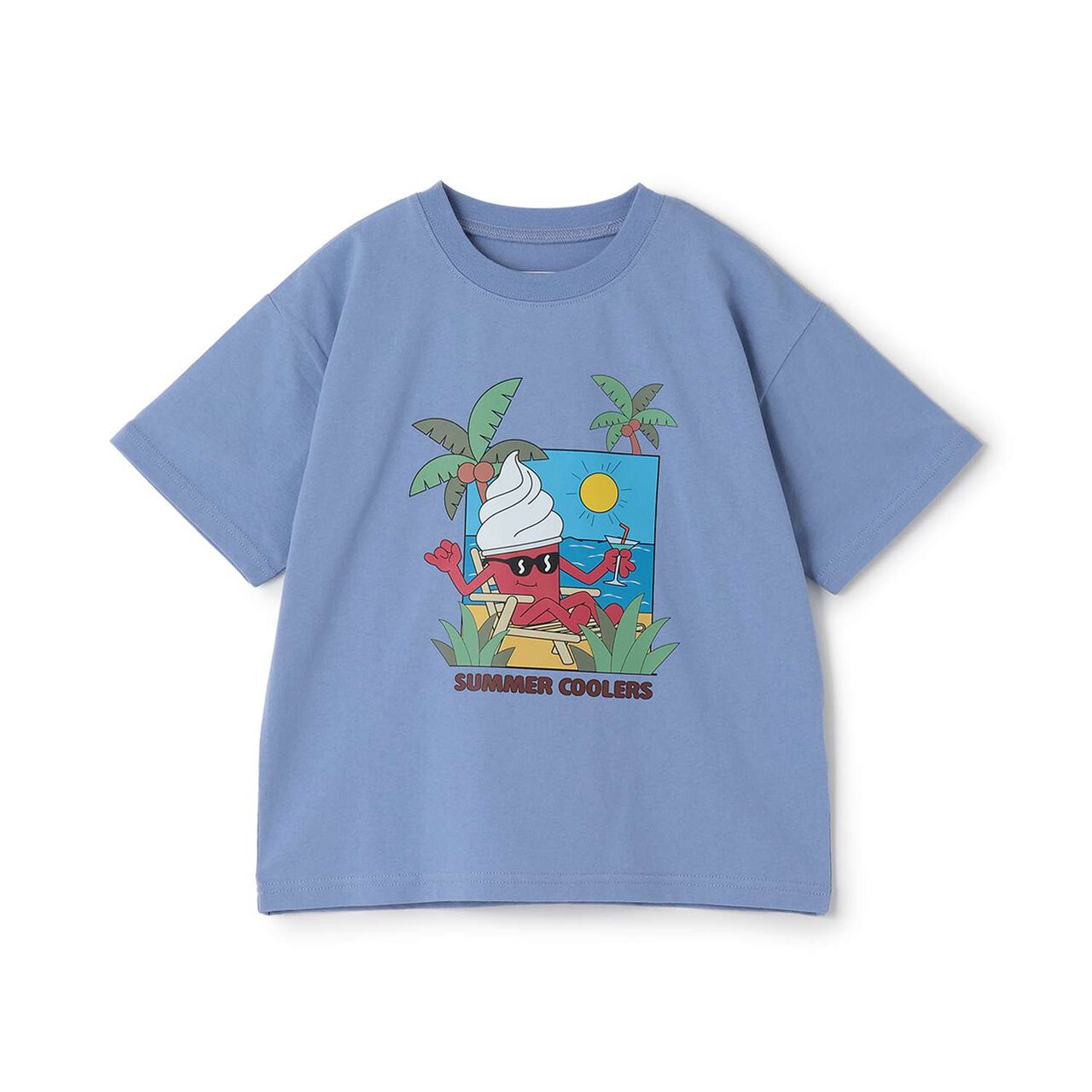 [100% Cotton] 365D OFUZAKE Summer Tee,Ink blue, large image number 0