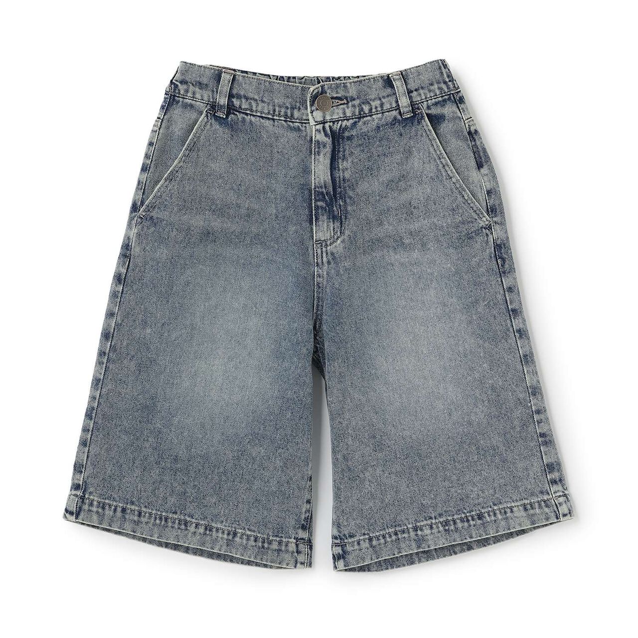 [LTXC] Half-Length Denim Pants,Gray, large image number 14