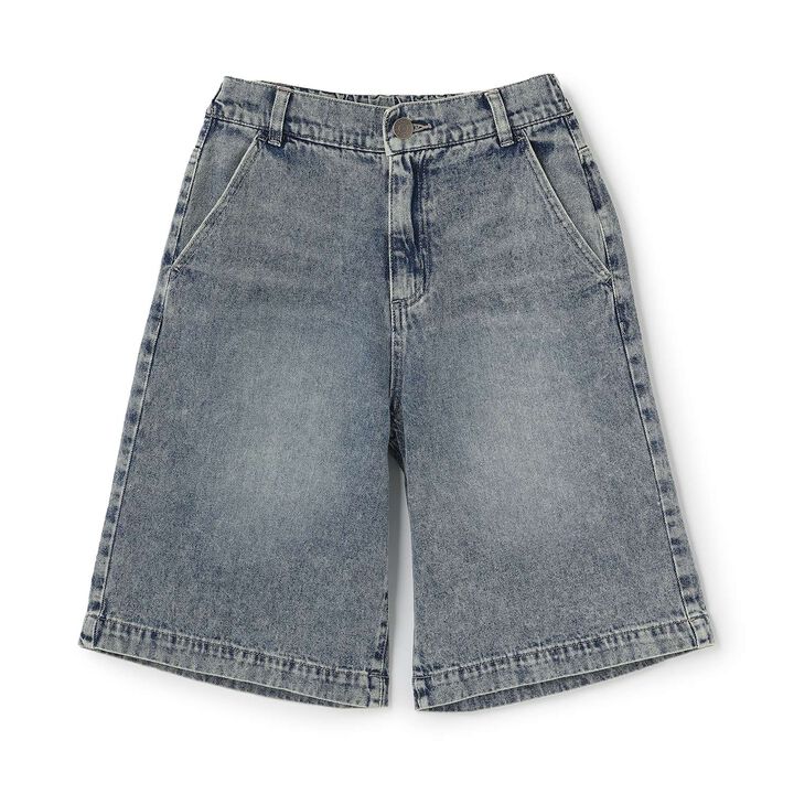 [LTXC] Half-Length Denim Pants,Gray, medium image number 14