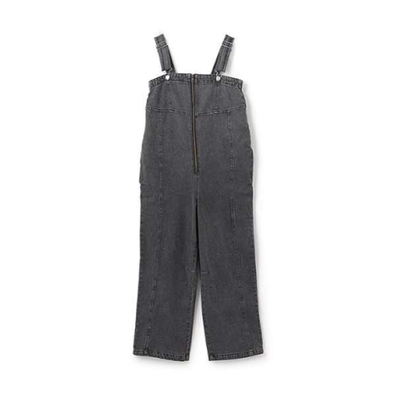 Denim Jumpsuit,Gray, large image number 12