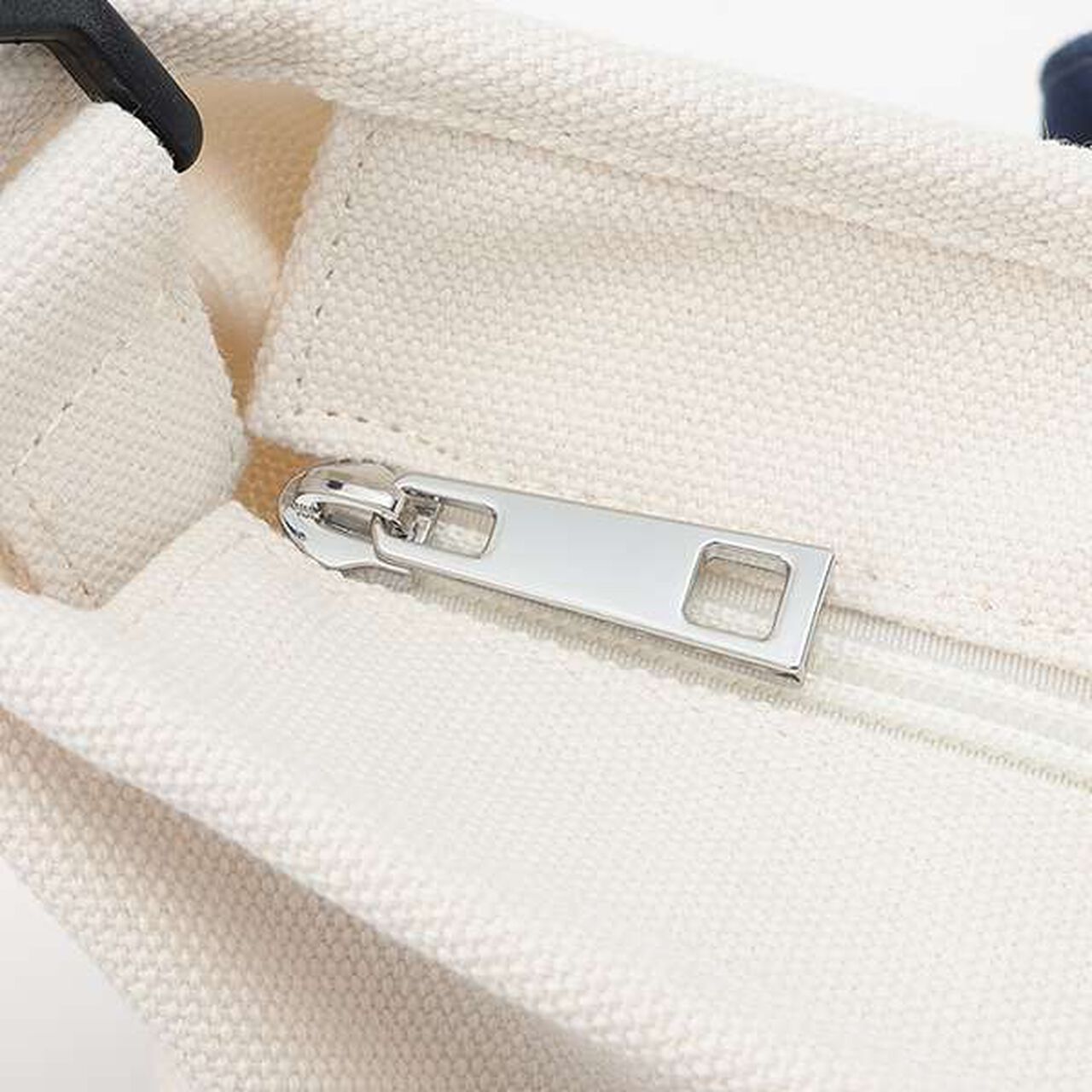 Small Canvas Tote Bag,Navy, large image number 4