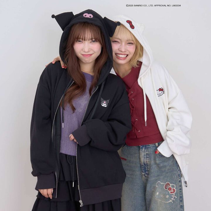 Sanrio Characters Roleplay Hoodie,Off white, medium image number 5