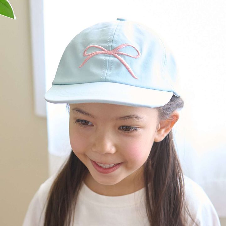 Ribbon Embroidery Cap,Light beige, medium image number 14