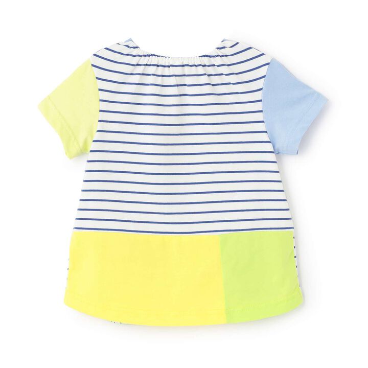 Fruit Hem T-Shirt,Blue, medium image number 2