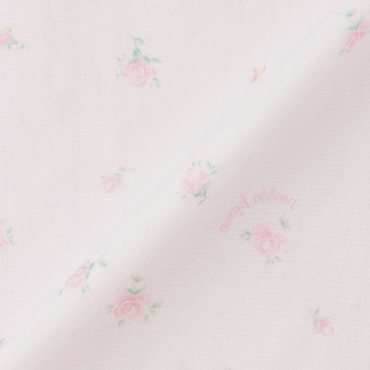 Rose Pattern Gauze Towel Sleeper,Light pink, large image number 6