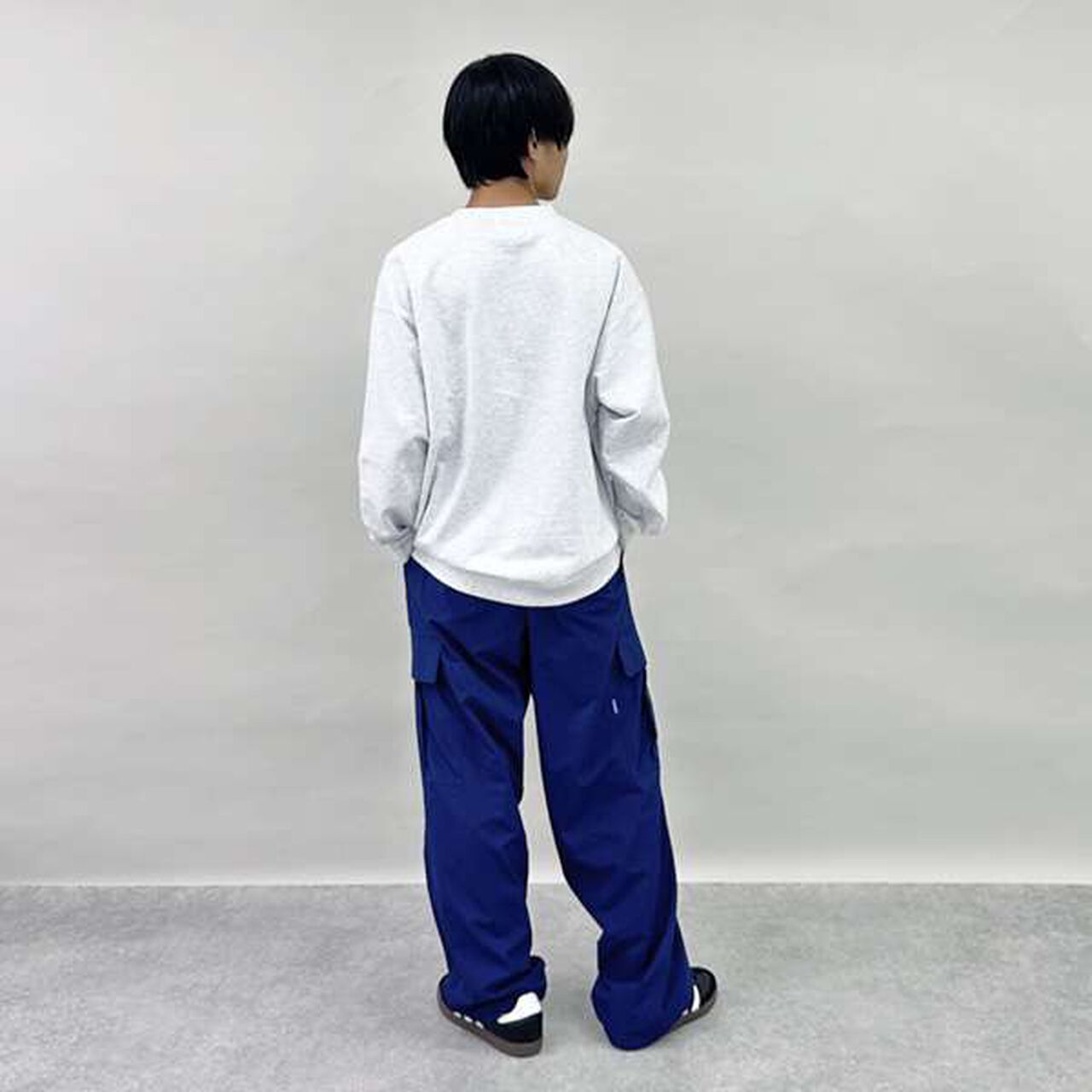 Nylon Brushed Lined Cargo Pants,Khaki, large image number 17