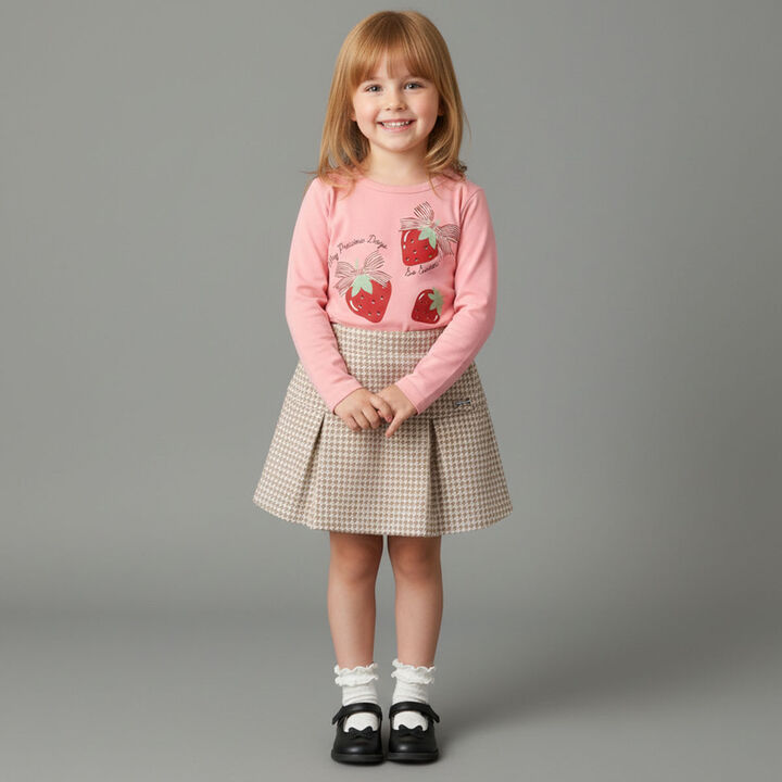 990T Long-Sleeve Strawberry Ribbon,Off white, medium image number 10