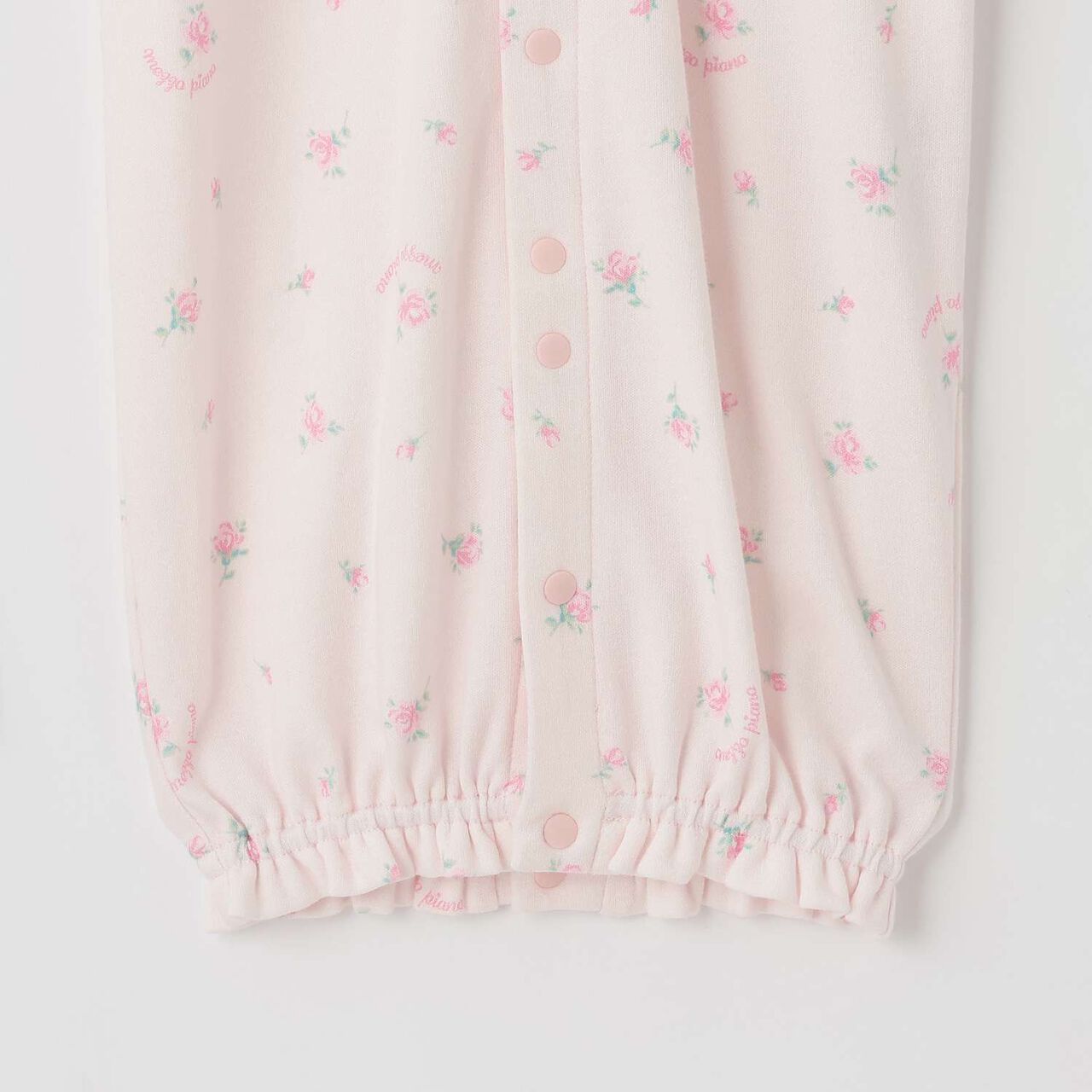 [Box Included] Ribbon & Rose Pattern 2 WAY All-in-One & Socks Set,Off white, large image number 8