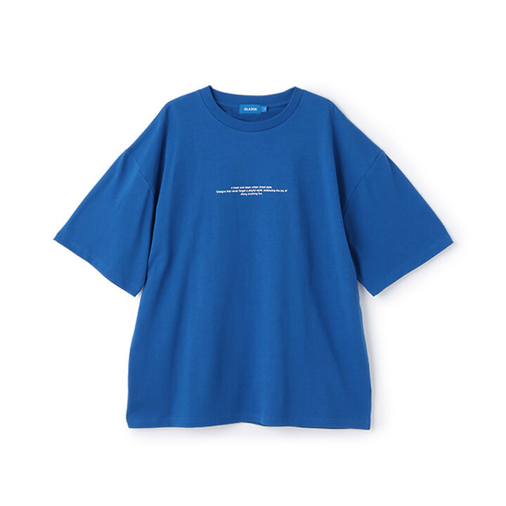 [Cool Touch] High Cool Cotton Back Photo Short Sleeve T-Shirt,Blue, medium image number 10