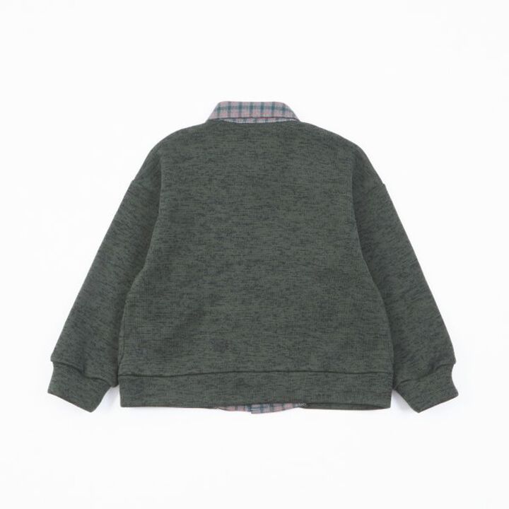 KP Boy Layered Cardigan (110-140),Blue, medium image number 10