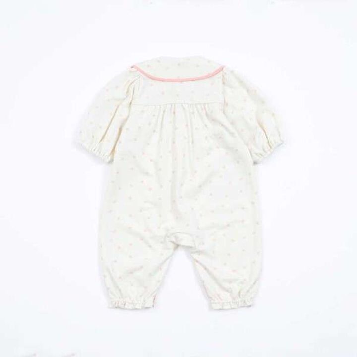 KP Heart Print Coverall,Beige, medium image number 1