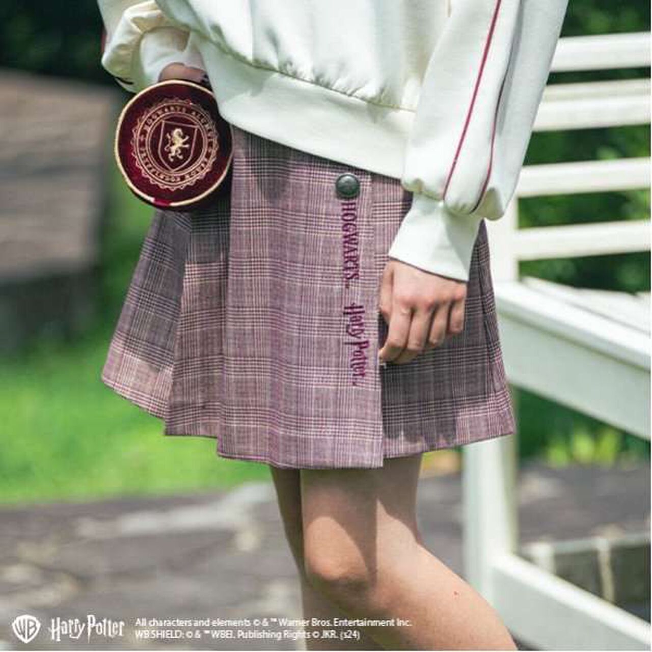 [Harry Potter] Wrap Culottes,Gray, large image number 22