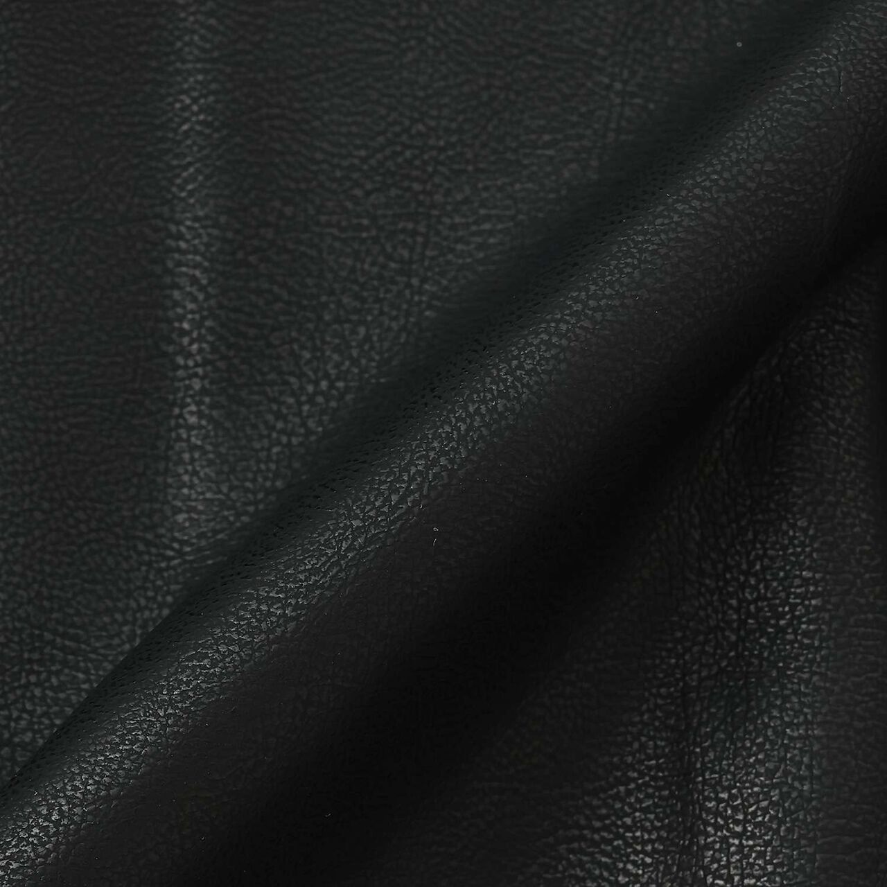 Denim & Faux Leather Skirt with Decorative Chain,Navy, large image number 11