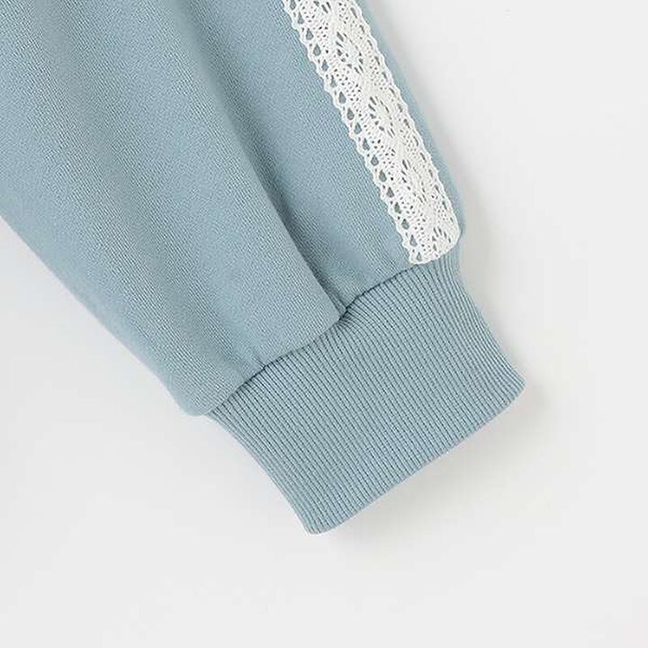 Half Zip Parka,Blue gray, medium image number 9