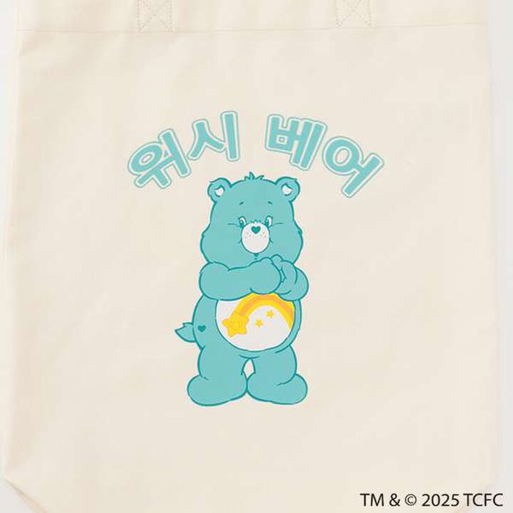 [Care Bears] Tote Bag,Emerald green, medium image number 2