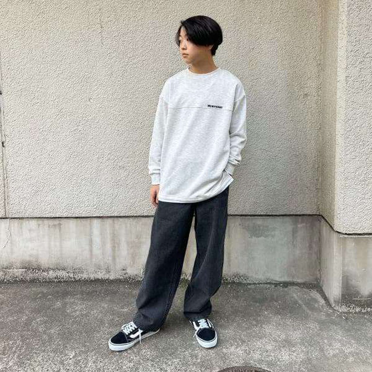 Denim Baggy Pants,Blue, large image number 12