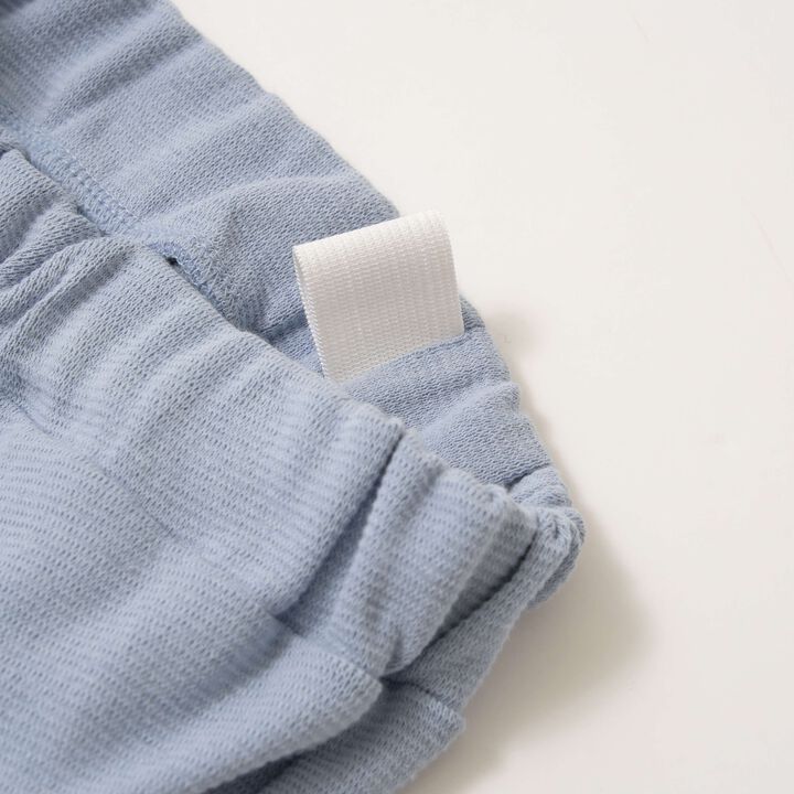 Ruffled Cool Touch Capri Pants,Sax blue, medium image number 17