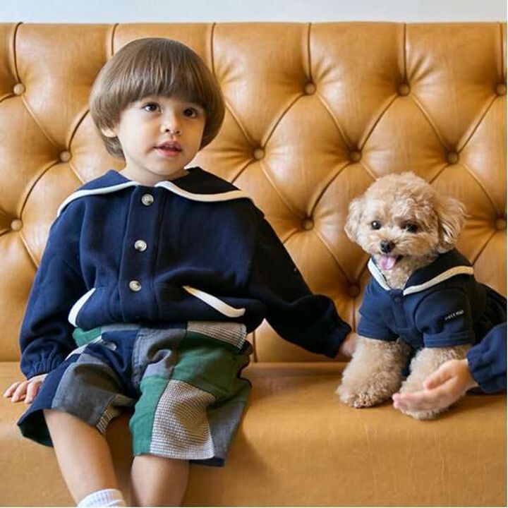 [Link] Sailor Cardigan,Smoke white, medium image number 16