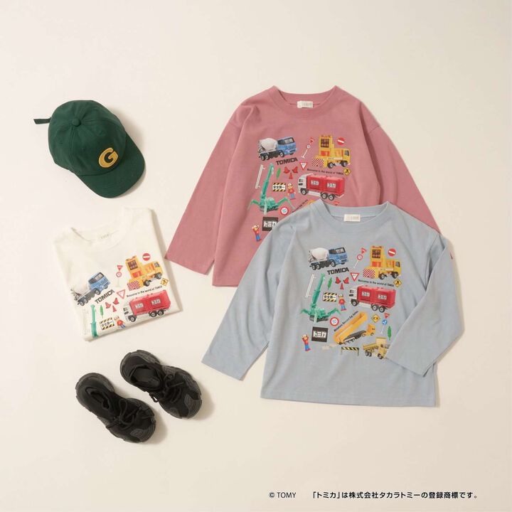 [Tomica] [Kaiteki Tenjiku] Collection T-Shirt,Deep pink, medium image number 10