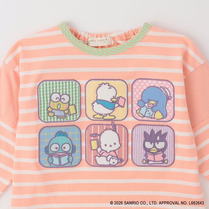 Hapidanbui Long-Sleeve T-Shirt,Peach, medium image number 2