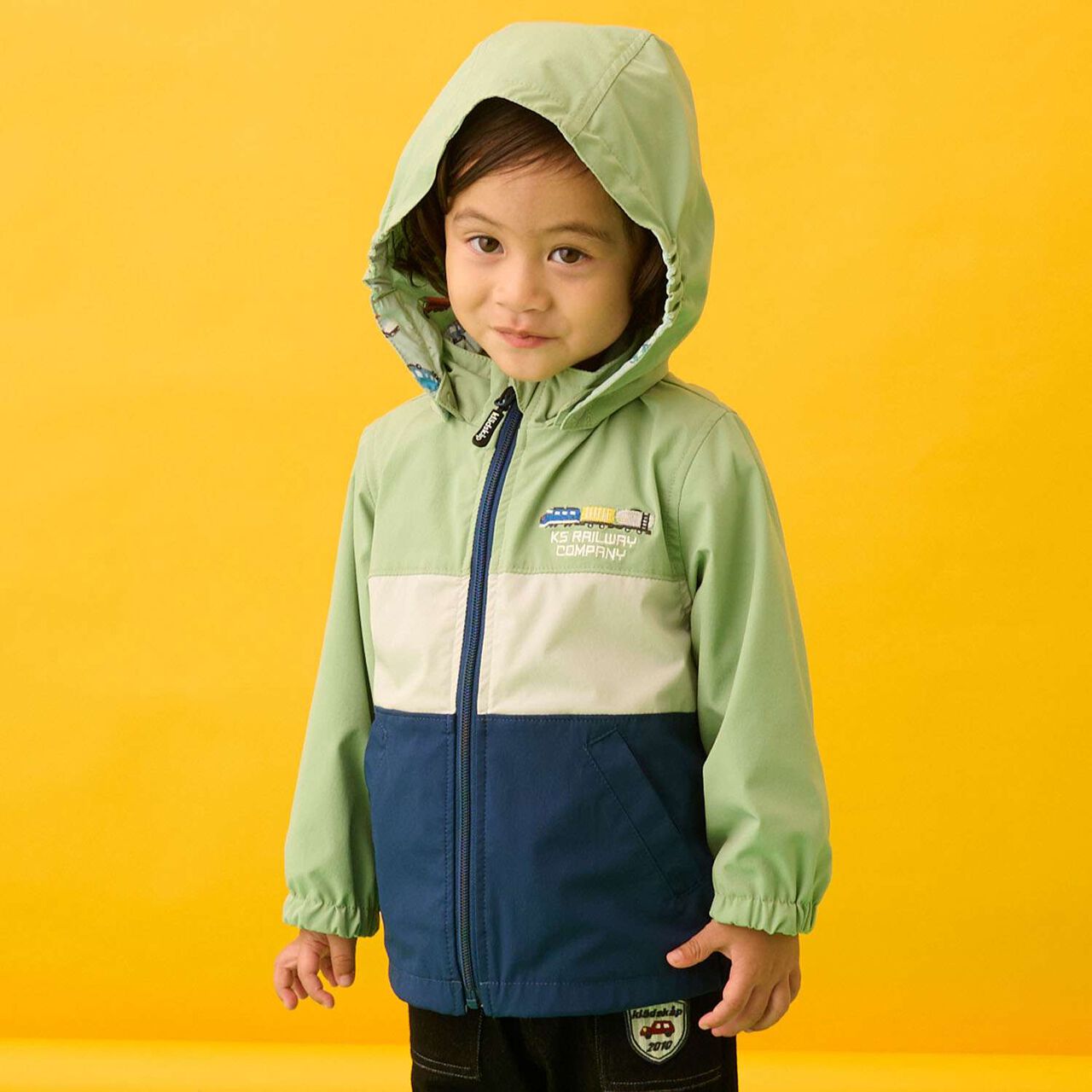 Reversible Vehicle Windbreaker [UV Protection & Water-Repellent Finish],Red, large image number 5