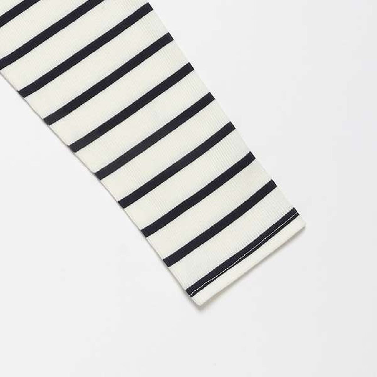 [Link] Ribbon Peplum Long T-Shirt,Lavender, large image number 3