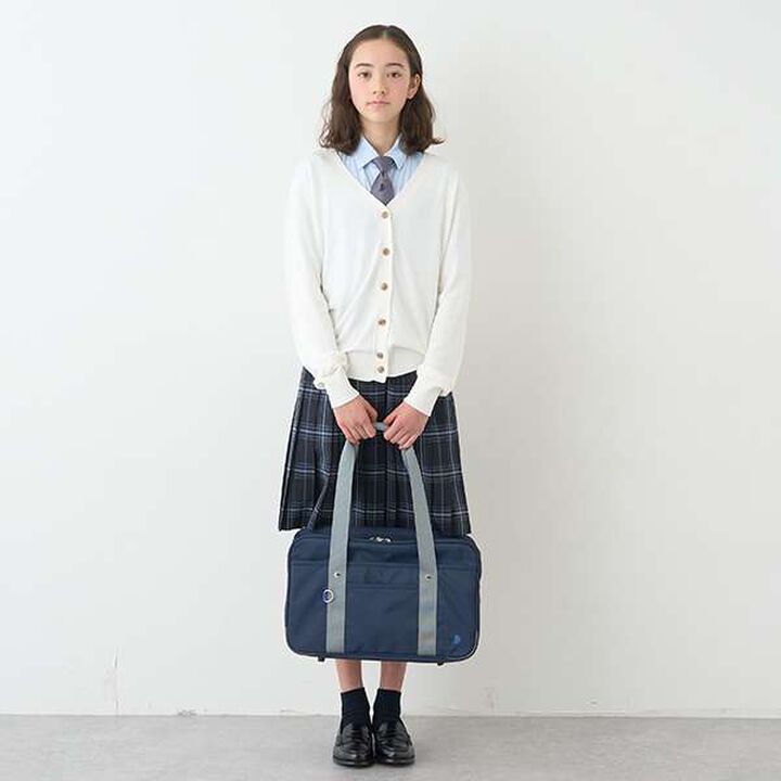 *TW Pleated Check Skirt,Blue, medium image number 16