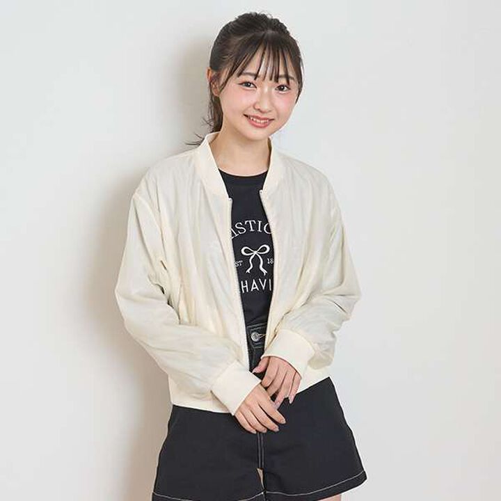 Sheer MA-1,Ivory, medium image number 1