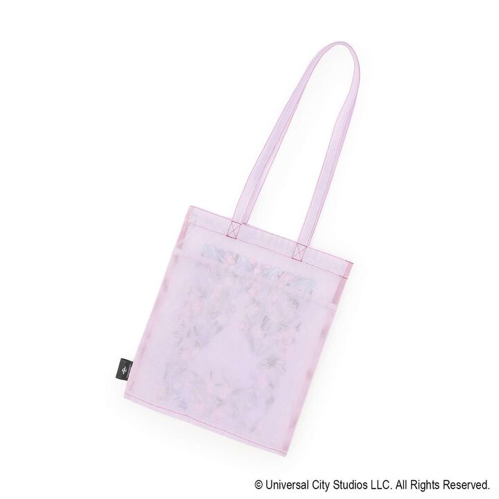 [WICKED] Embroidery Mesh Tote Bag,Black, medium image number 1