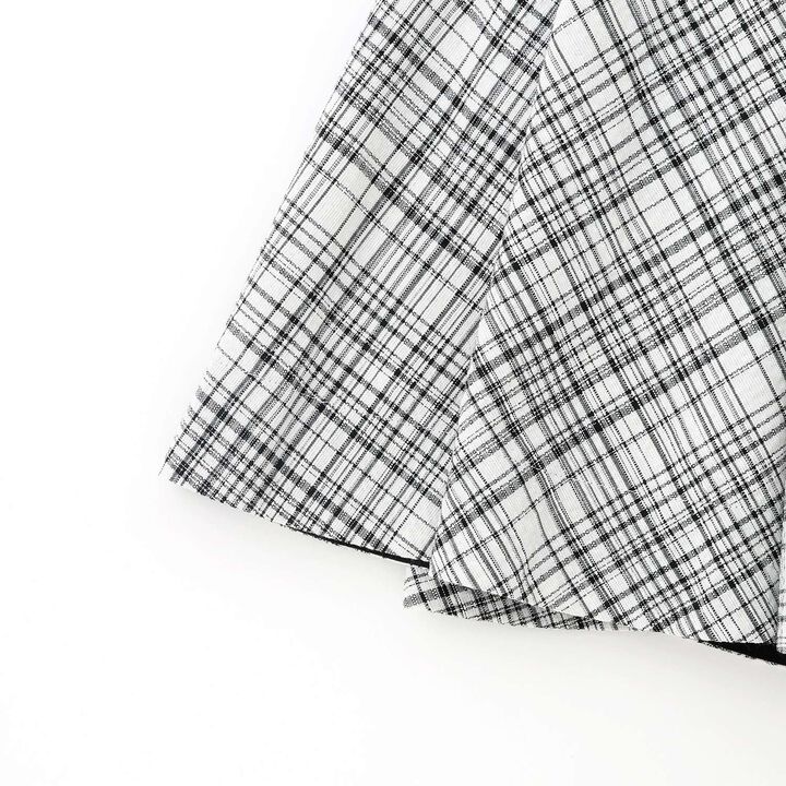 [130cm Available] Circular Skirt with Cool Touch Inner Pants Set,Off white, medium image number 6