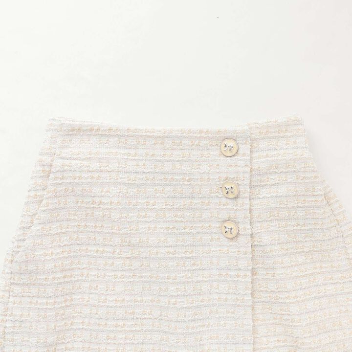 [Graduation Attire] Lame Tweed Outfit Set,Black, medium image number 13