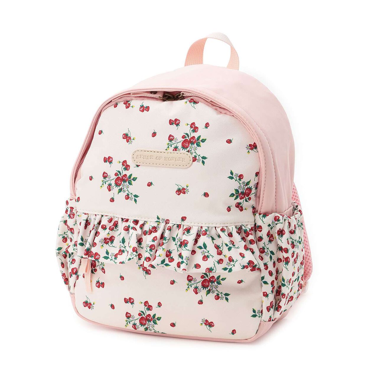Wild Strawberry Frill Backpack [Water Repellent],Red, large image number 9