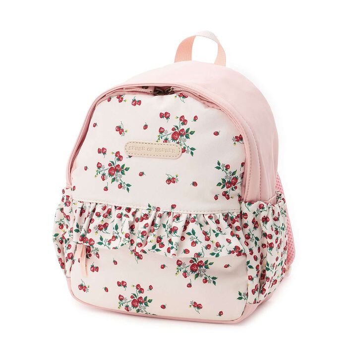 Wild Strawberry Frill Backpack [Water Repellent],Red, medium image number 9