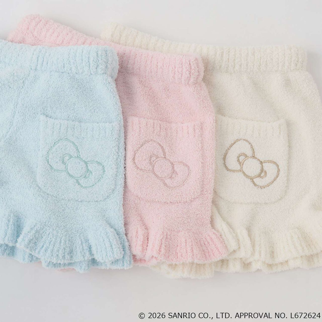 [Sanrio Characters/Hello Kitty] Marshmallow Knit Shorts,Ivory, large image number 13